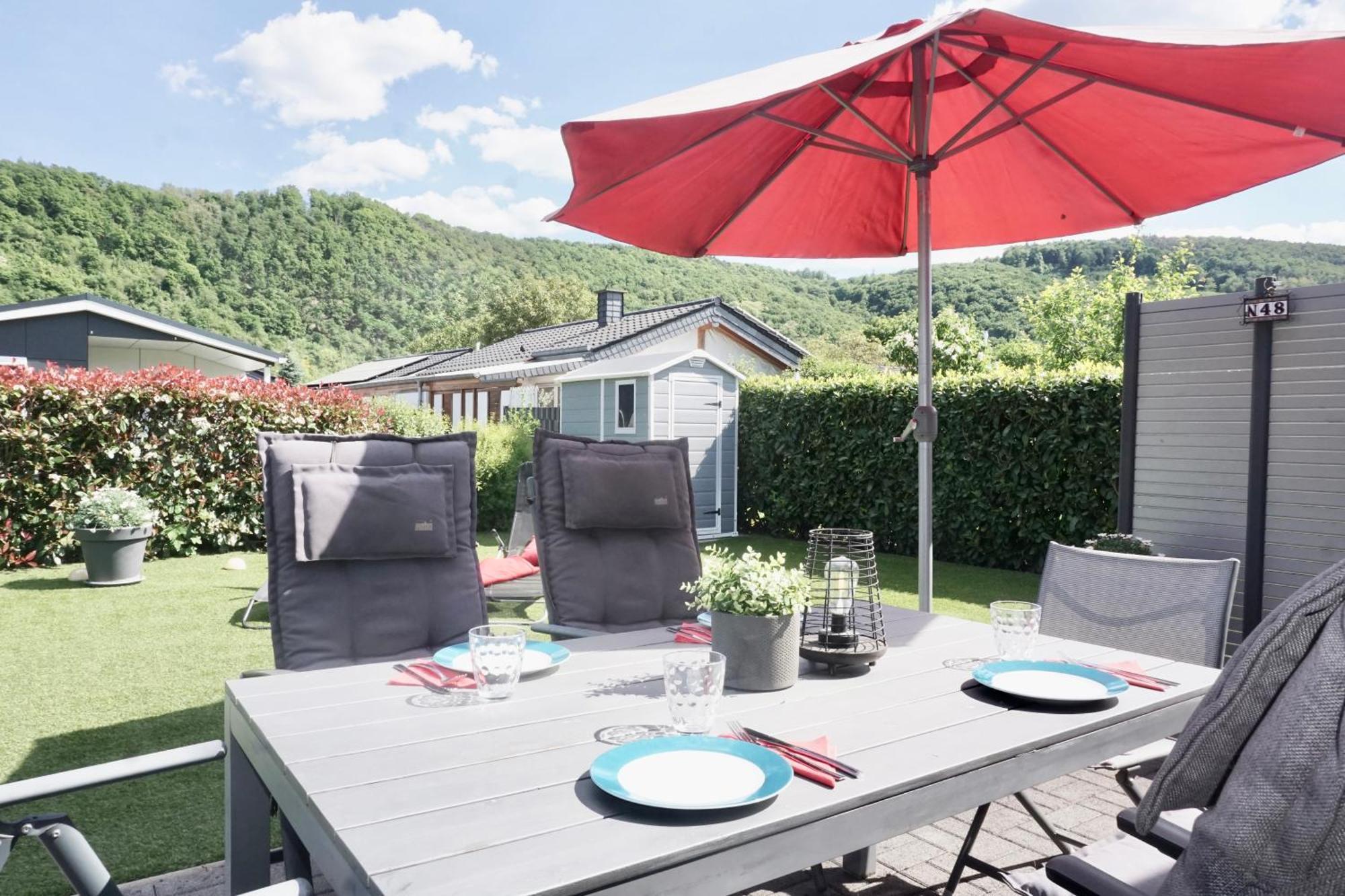 Ferienhaus Ufergeheimnis Am Guelser Moselbogen I 2 Sz I 5 Gaeste I Badebucht I Grill I Garten Coblenza Exterior foto